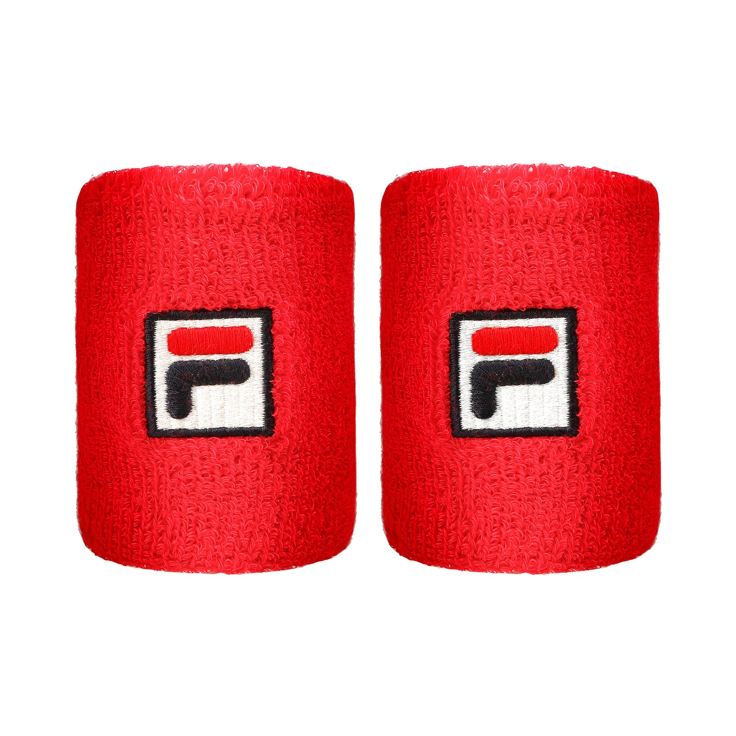 Fila Osten Svettband 2-pack Unisex - röd, vit Fila Osten Svettband 2-pack Unisex - röd, vit