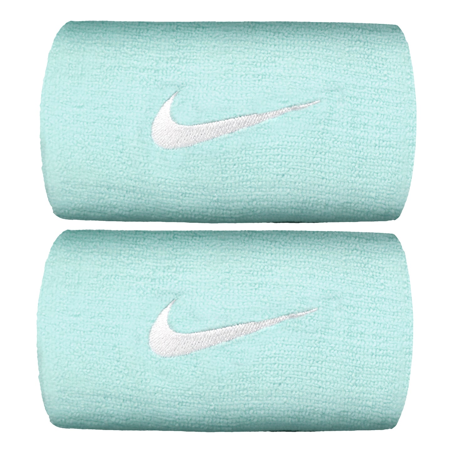 Nike Premier DW Svettband 2-pack lång - mint, vit Nike Premier DW Svettband 2-pack lång - mint, vit