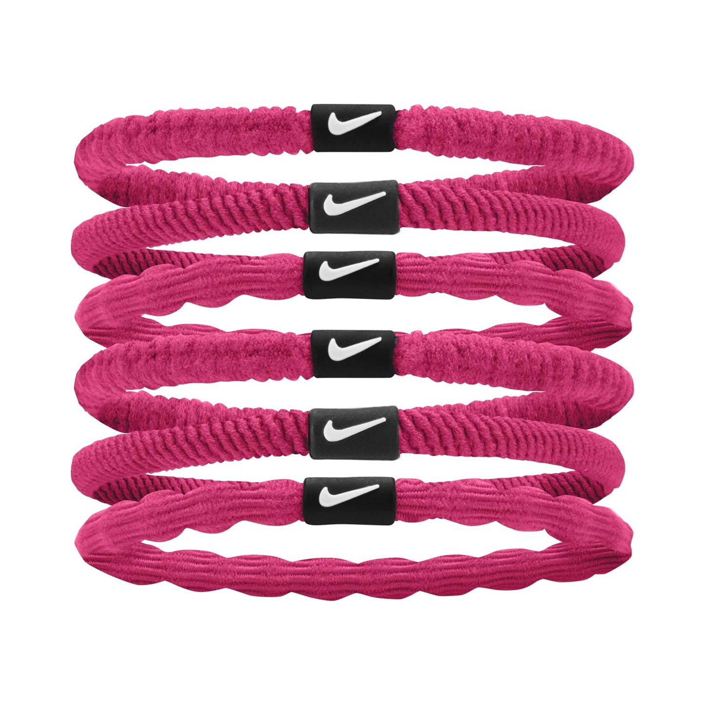 Nike Flex Hair Tie Hårband 6-pack Unisex - pink, Nike Flex Hair Tie Hårband 6-pack Unisex - pink,