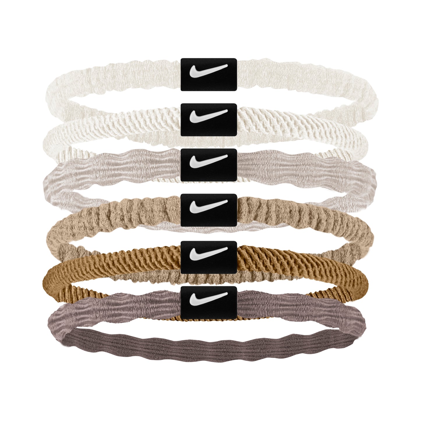 Nike Flex Hårband 6-pack-Flerfärgad,Sand Nike Flex Hårband 6-pack-Flerfärgad,Sand