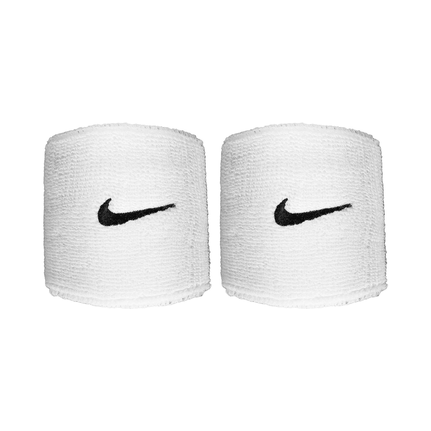 Nike Swoosh Classic Svettband kort - vit, svart Nike Swoosh Classic Svettband kort - vit, svart