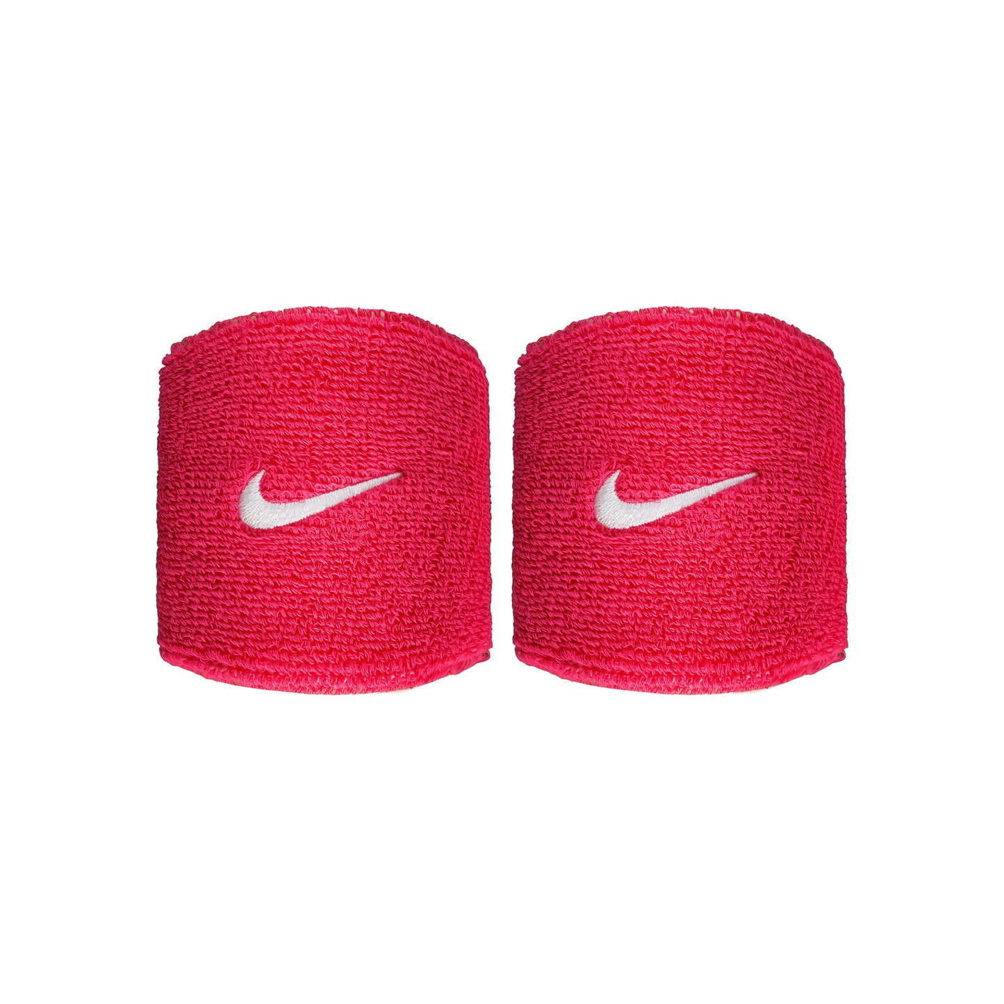 Nike Swoosh Classic Svettband kort - rosa, vit Nike Swoosh Classic Svettband kort - rosa, vit