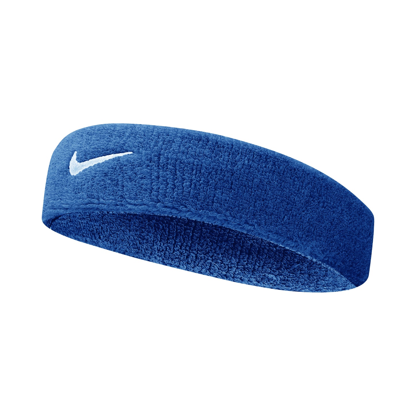 Nike Swoosh Classic Pannband Unisex - blå, vit Nike Swoosh Classic Pannband Unisex - blå, vit
