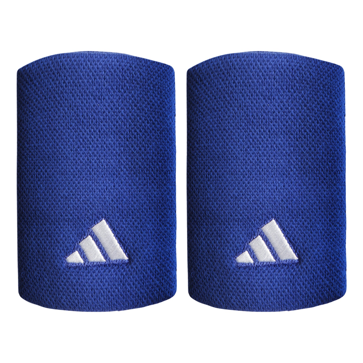 adidas Svettband 2-pack kort - blå adidas Svettband 2-pack kort - blå