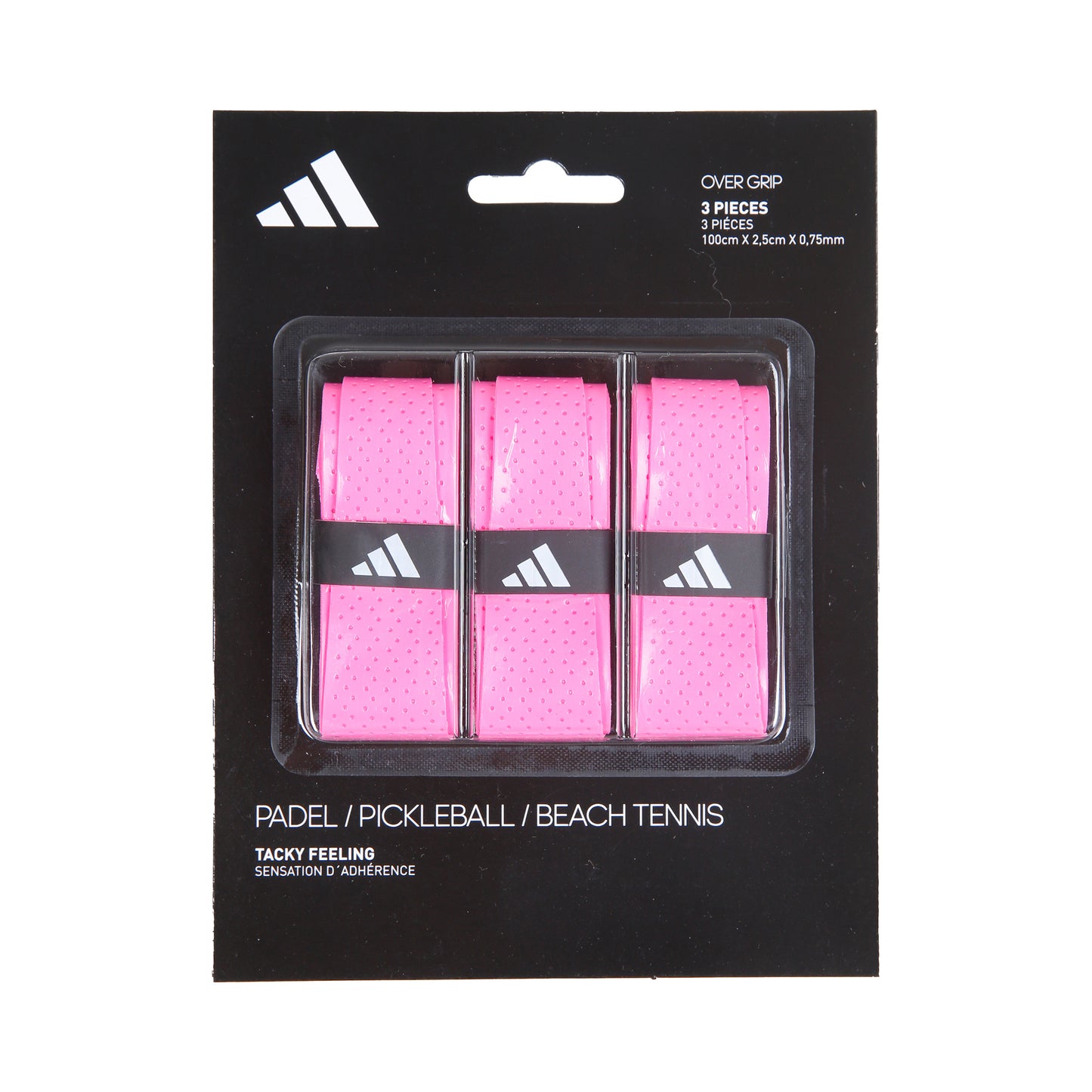 adidas Padel Overgrip 3-pack-Pink adidas Padel Overgrip 3-pack-Pink