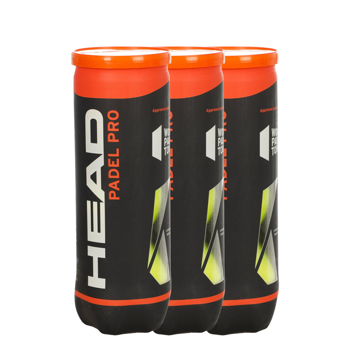 HEAD 3x 3-pack rör Padel Pro HEAD 3x 3-pack rör Padel Pro