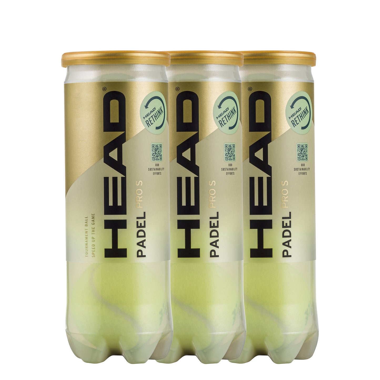 HEAD 3x 3-pack rör Padel Pro S HEAD 3x 3-pack rör Padel Pro S