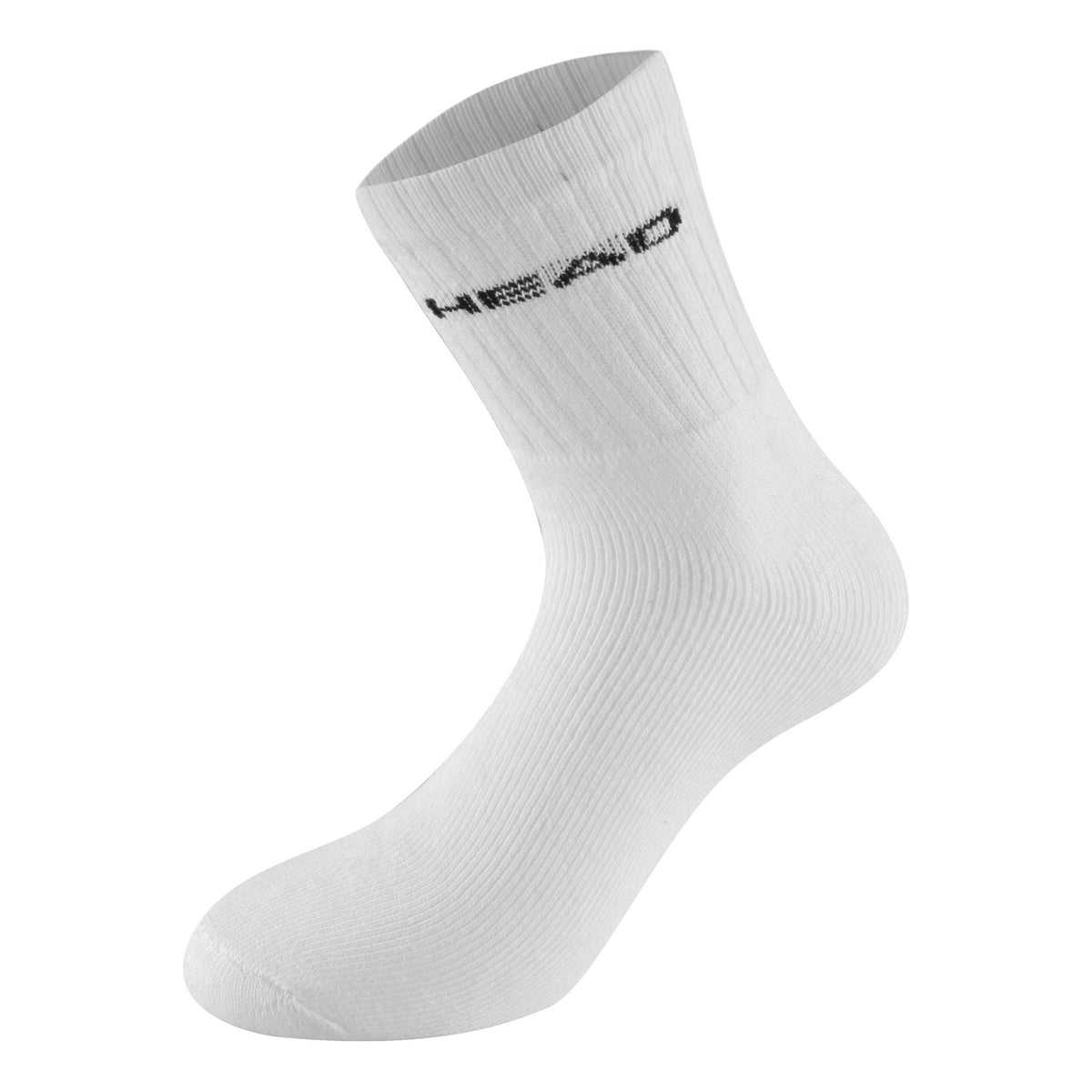 HEAD Short Crew Tennisstrumpor Unisex - vit, svart HEAD Short Crew Tennisstrumpor Unisex - vit, svart