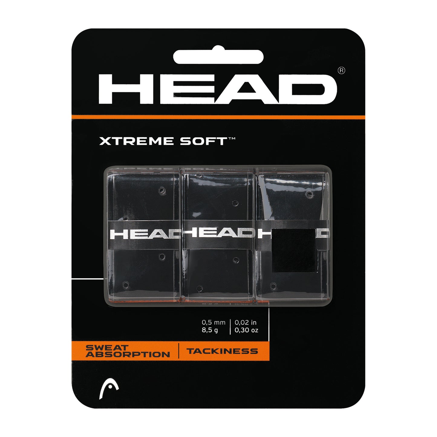 HEAD Xtreme Soft 3-pack-Svart HEAD Xtreme Soft 3-pack-Svart