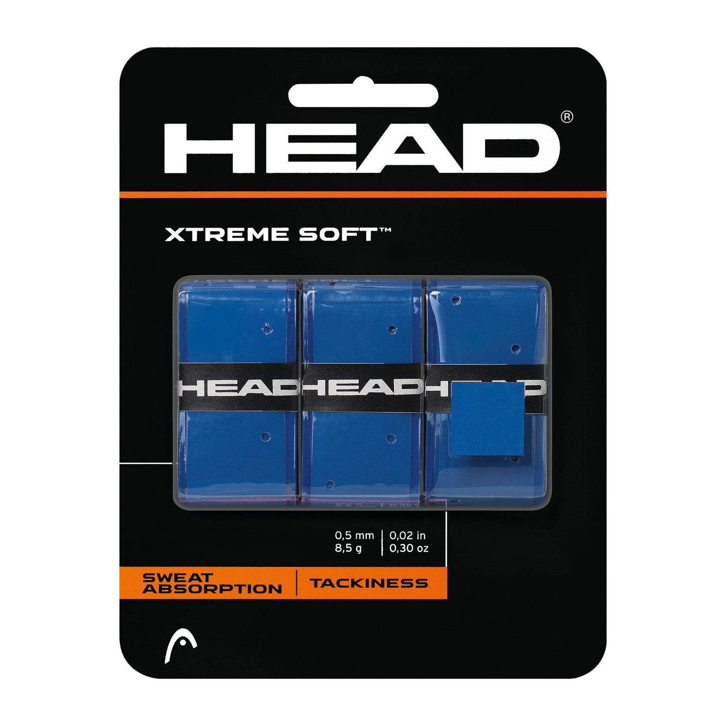HEAD Xtreme Soft 3-pack-Blå HEAD Xtreme Soft 3-pack-Blå