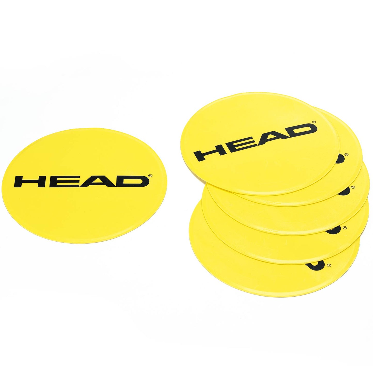 HEAD Målmarkering 6-pack Rund-Gul HEAD Målmarkering 6-pack Rund-Gul