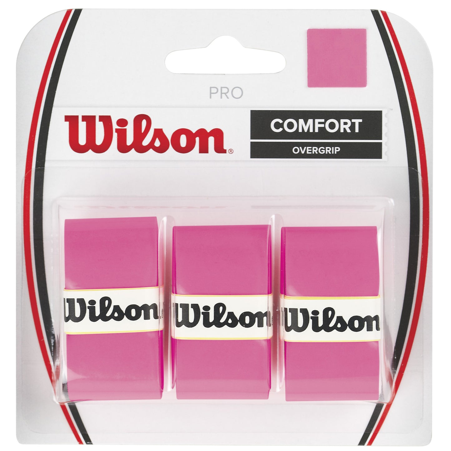Wilson Pro Overgrip 3-pack-Pink Wilson Pro Overgrip 3-pack-Pink