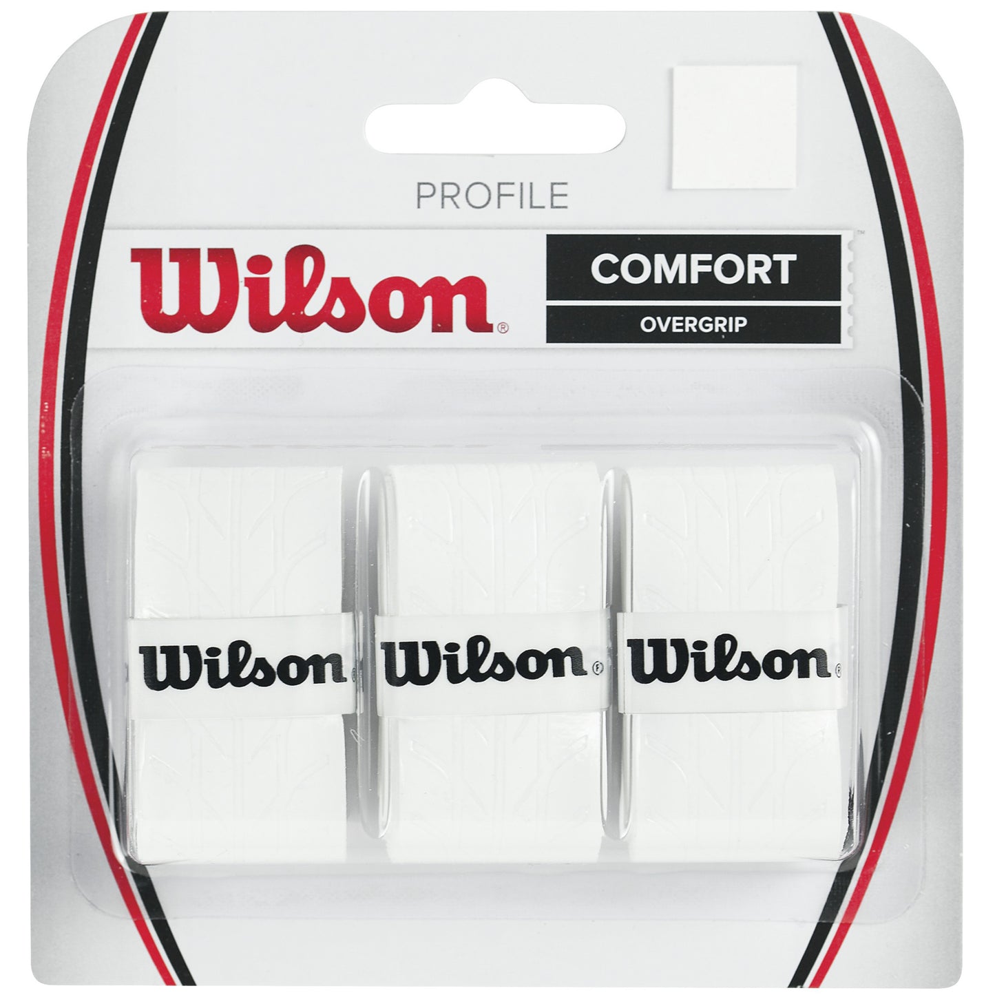 Wilson Profile Overgrip 3-pack-Vit Wilson Profile Overgrip 3-pack-Vit