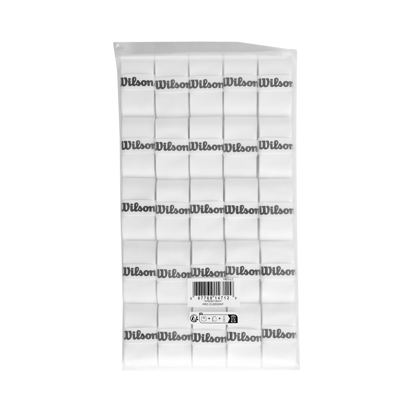 Wilson Pro Overgrip 50-pack - vit Wilson Pro Overgrip 50-pack - vit