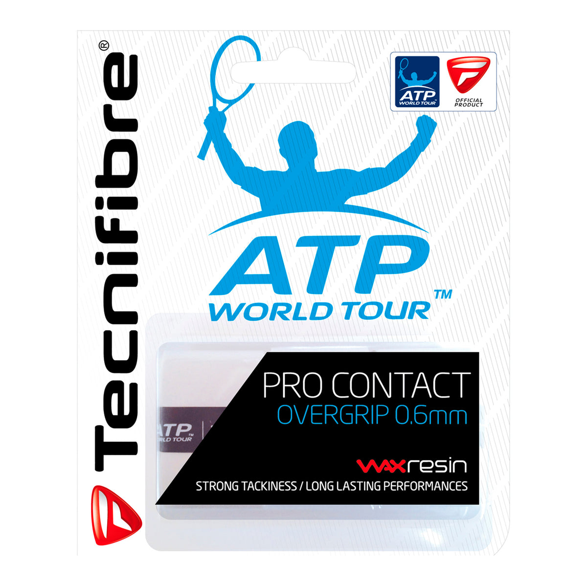 Tecnifibre Contact Pro Weiss 3-pack-Vit Tecnifibre Contact Pro Weiss 3-pack-Vit