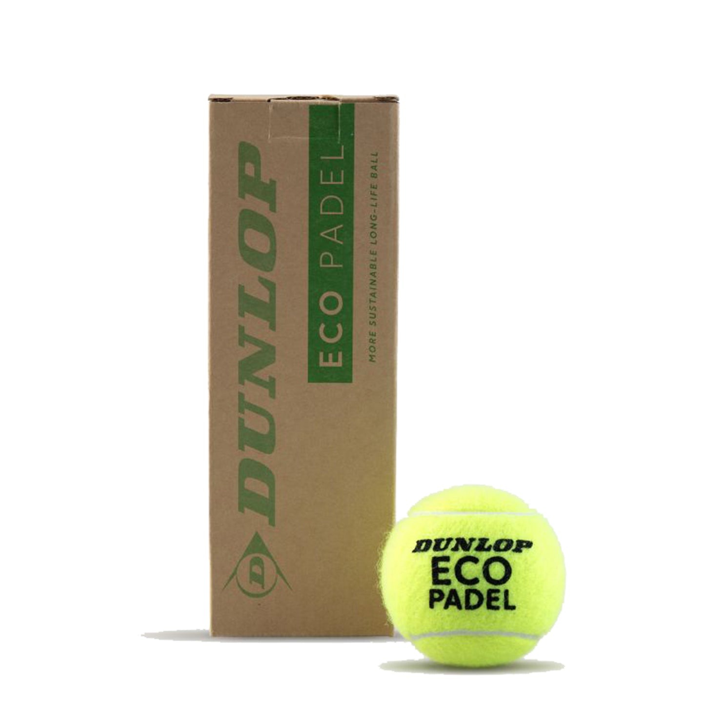 Dunlop Eco Padel 3-pack Rör Dunlop Eco Padel 3-pack Rör