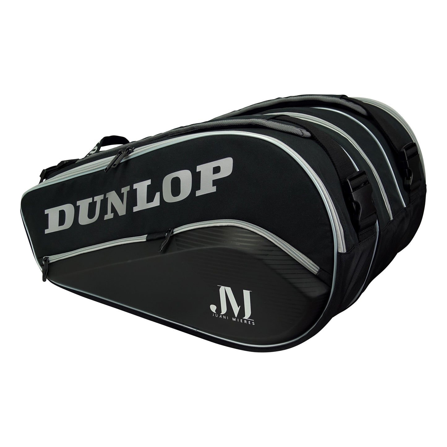 Dunlop Elite Thermo (Mieres) Padelracketväska-Svart,Silver Dunlop Elite Thermo (Mieres) Padelracketväska-Svart,Silver