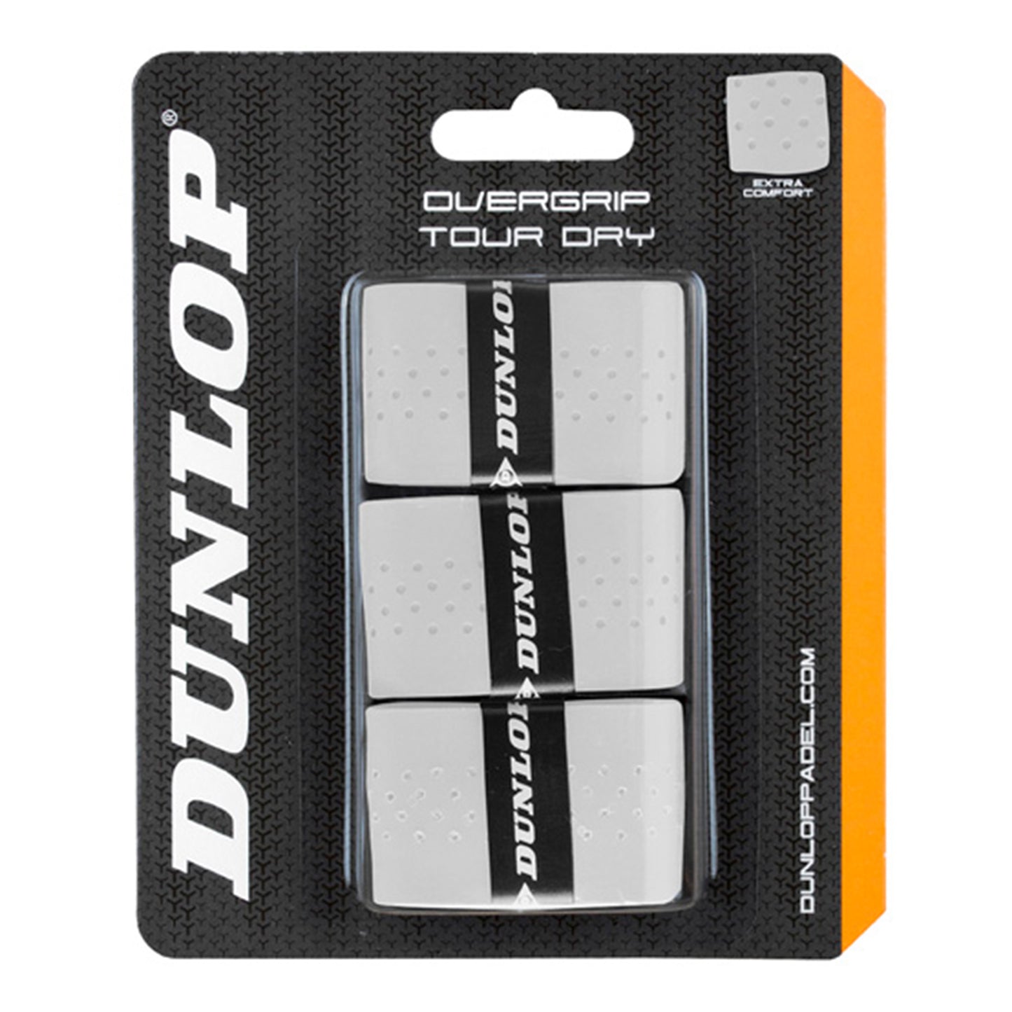 Dunlop Tour Dry 3-pack-vit Dunlop Tour Dry 3-pack-vit