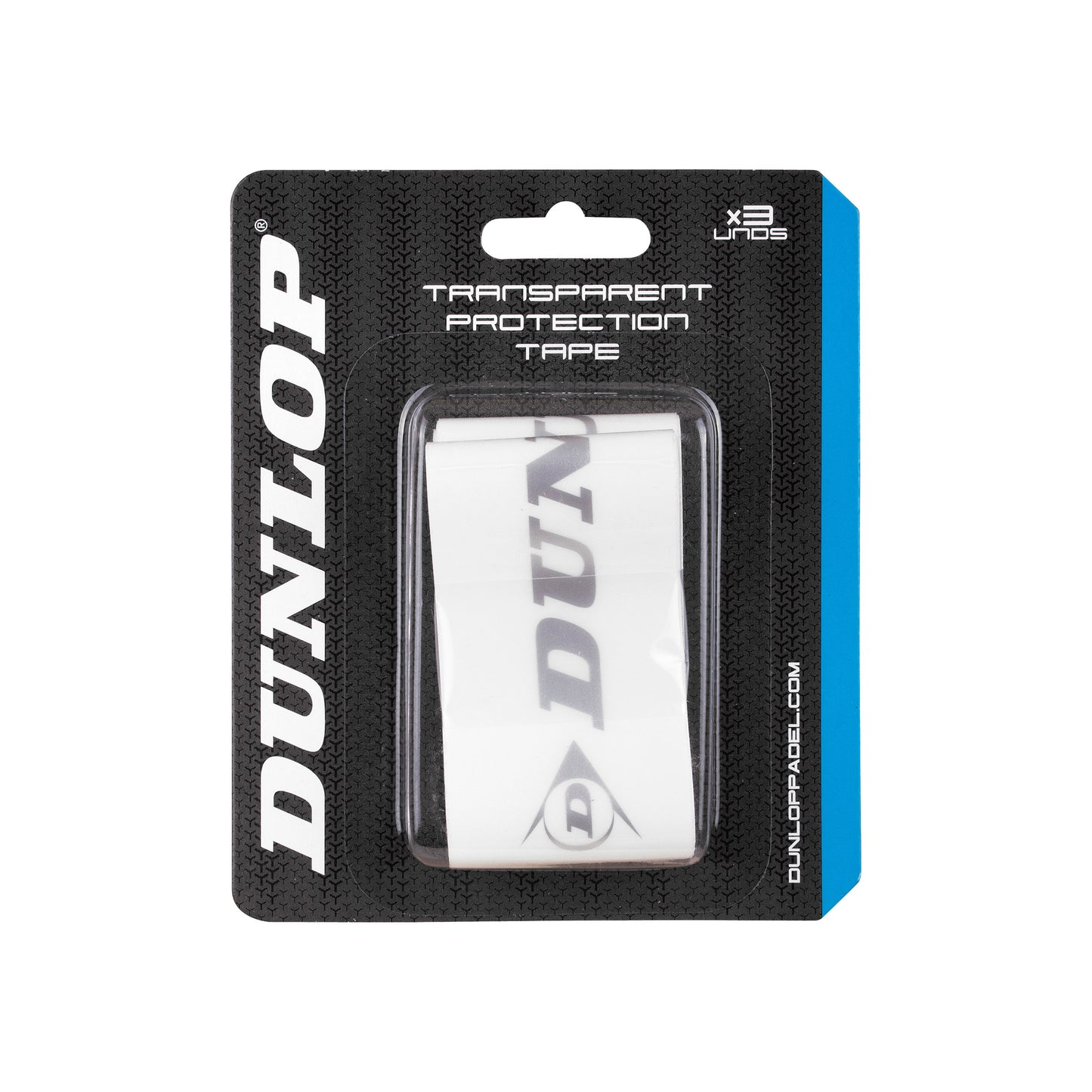 Dunlop Padel Transparent Pro Tape Racketskyddstejp-Transparent Dunlop Padel Transparent Pro Tape Racketskyddstejp-Transparent