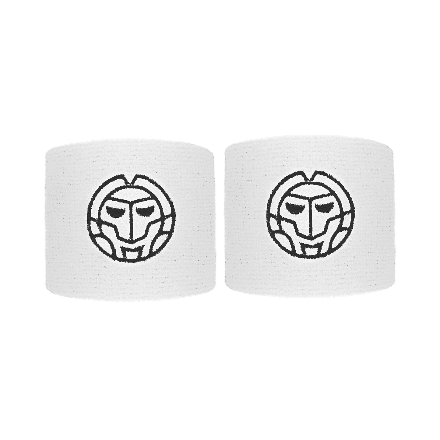BIDI BADU Svettband 2-pack kort - vit BIDI BADU Svettband 2-pack kort - vit