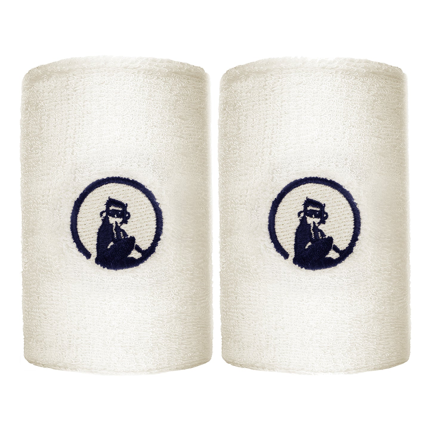 Quiet Please Svettband 2-pack lång - creme Quiet Please Svettband 2-pack lång - creme