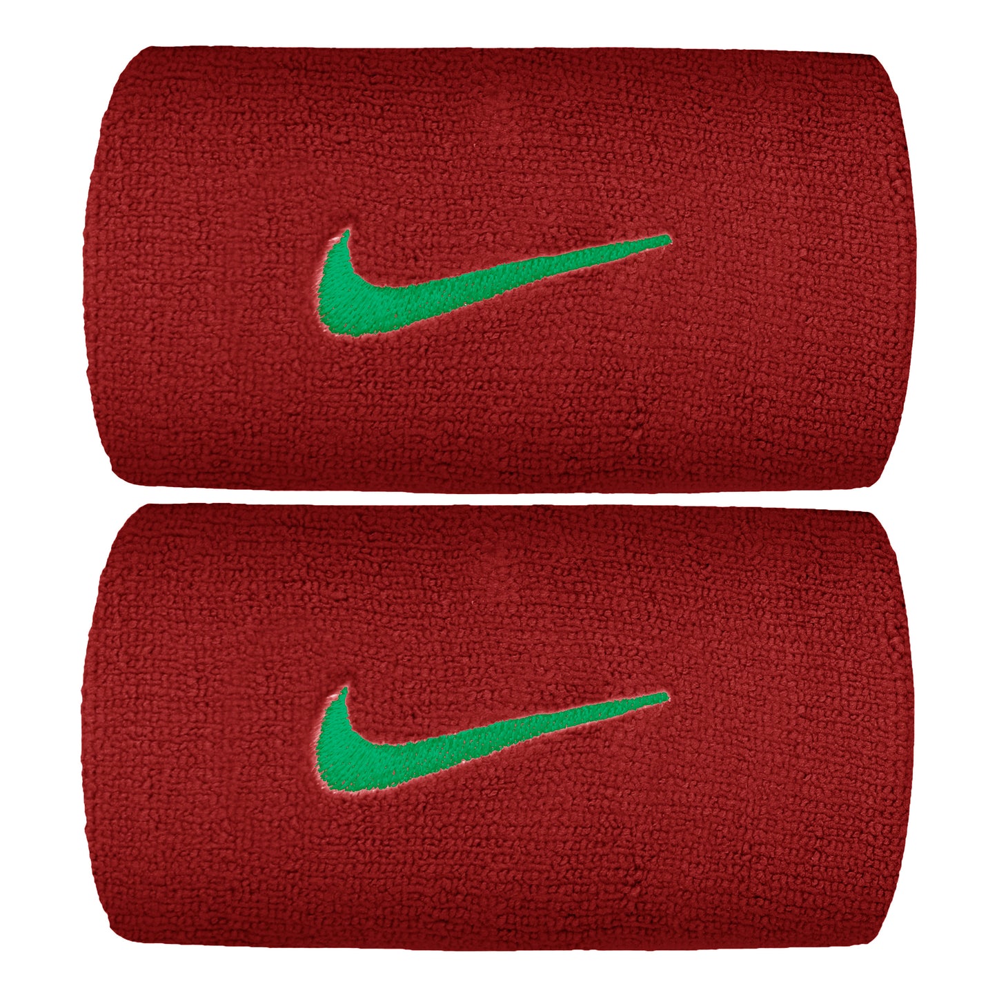 Nike Premier DW Svettband 2-pack lång - mörkröd, mint Nike Premier DW Svettband 2-pack lång - mörkröd, mint