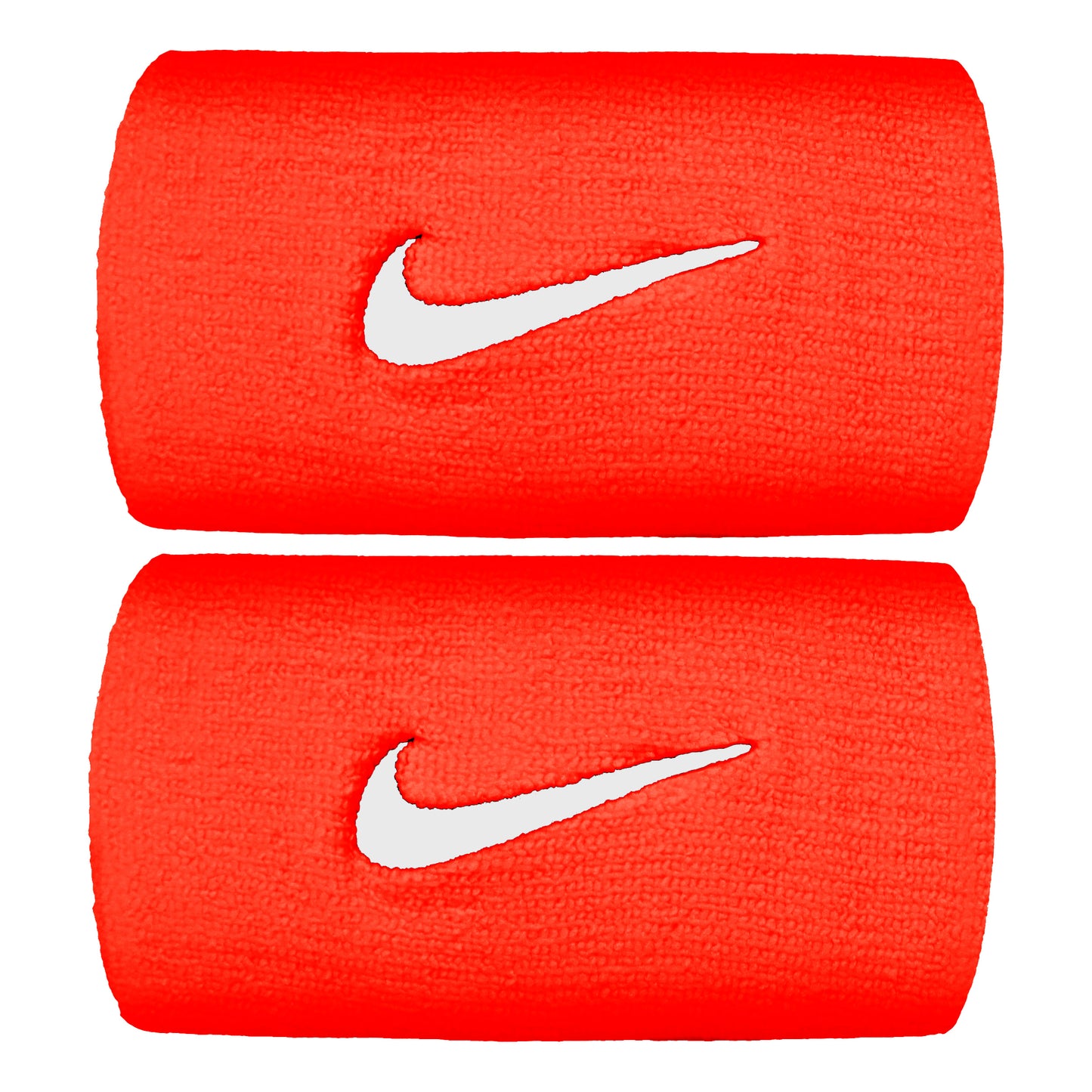 Nike Premier DW Svettband 2-pack lång - ljusröd, vit Nike Premier DW Svettband 2-pack lång - ljusröd, vit