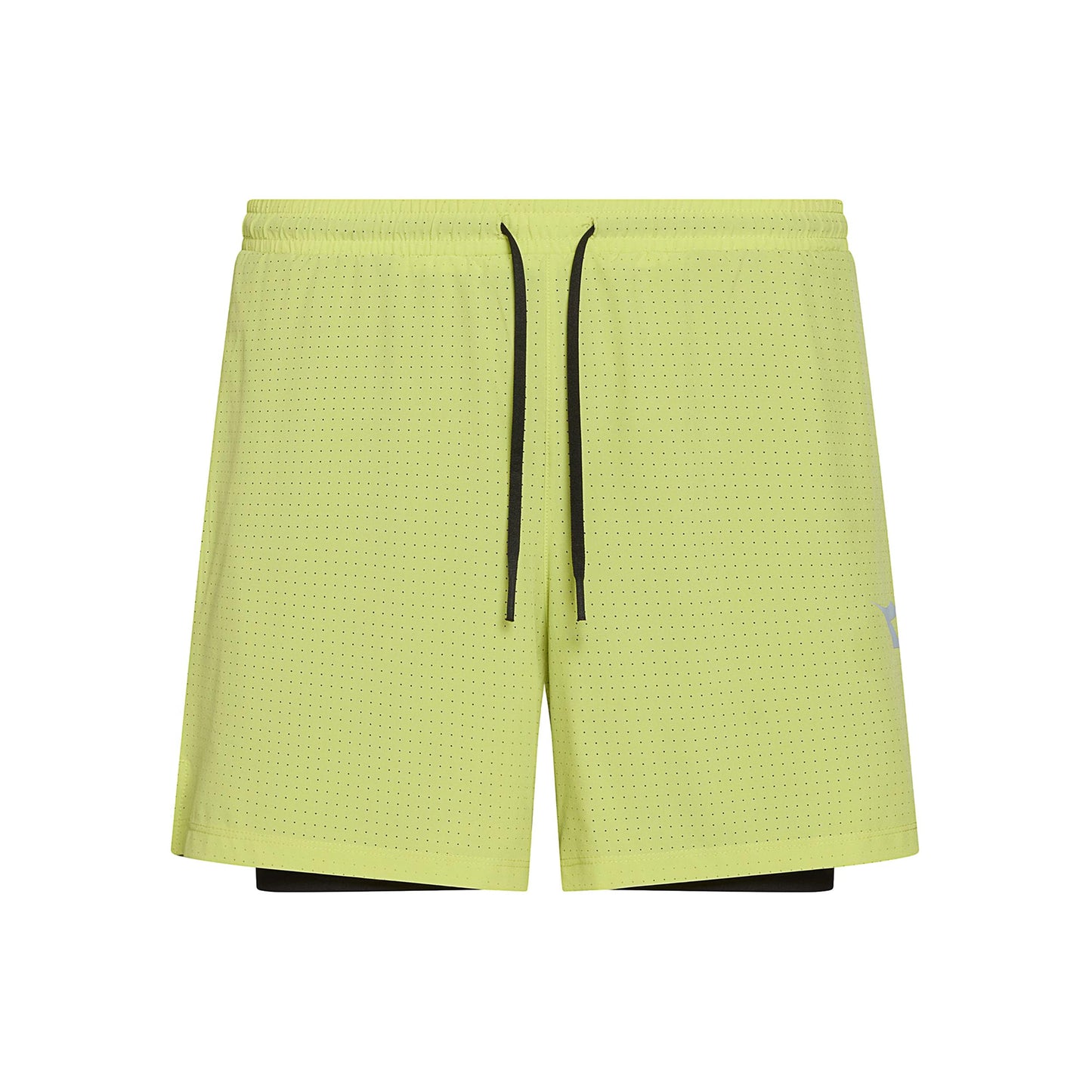 Diadora 2in1 Shorts Herrar - lime Diadora 2in1 Shorts Herrar - lime