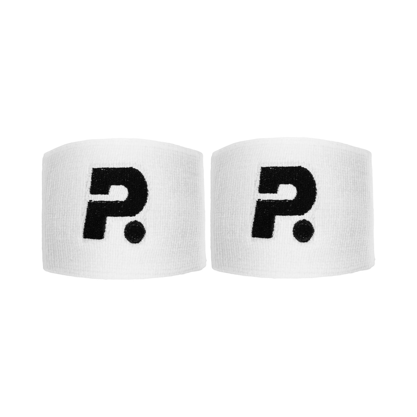 Padel-Point Padel Svettband 2-pack kort - vit Padel-Point Padel Svettband 2-pack kort - vit