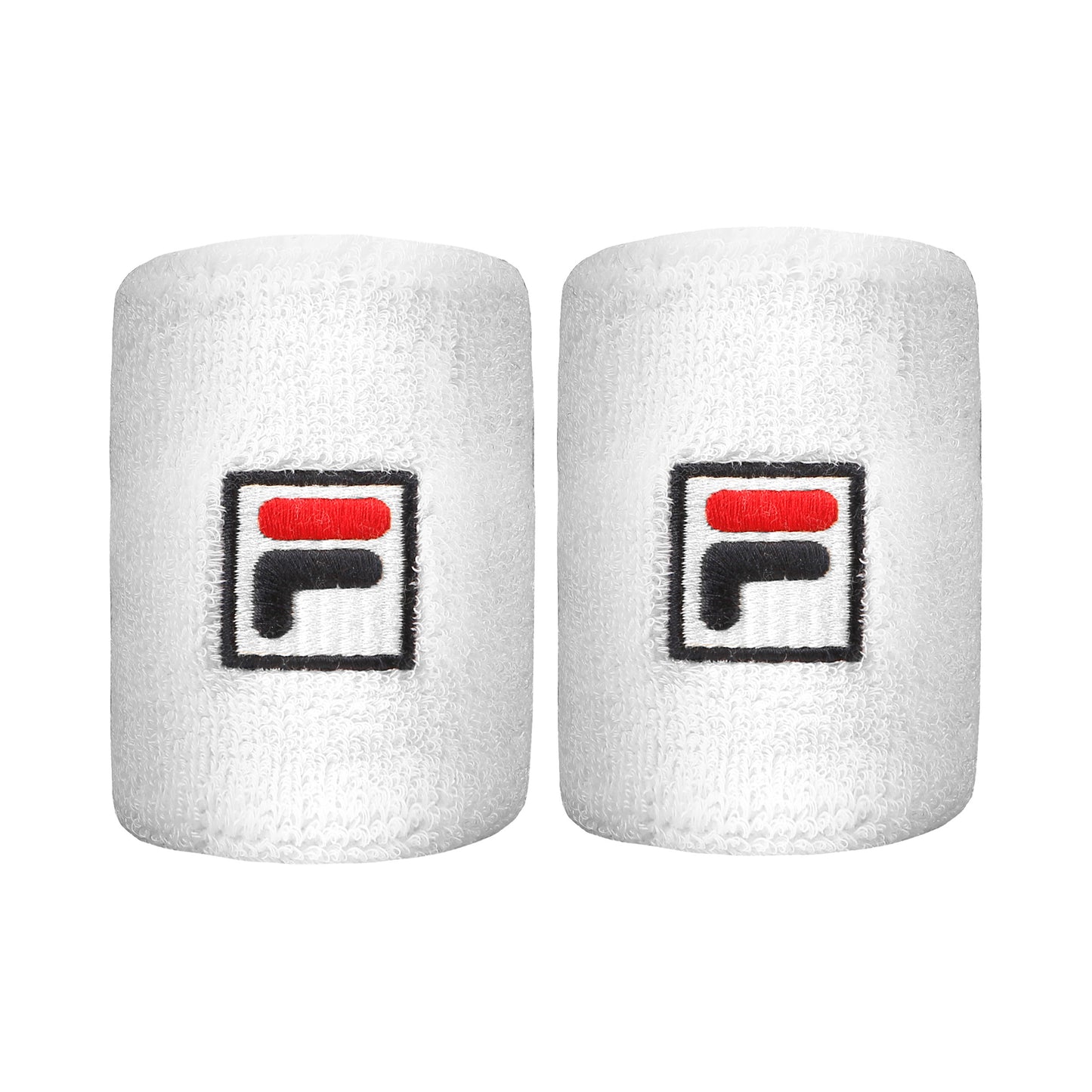 Fila Osten Svettband 2-pack Unisex - vit, blå