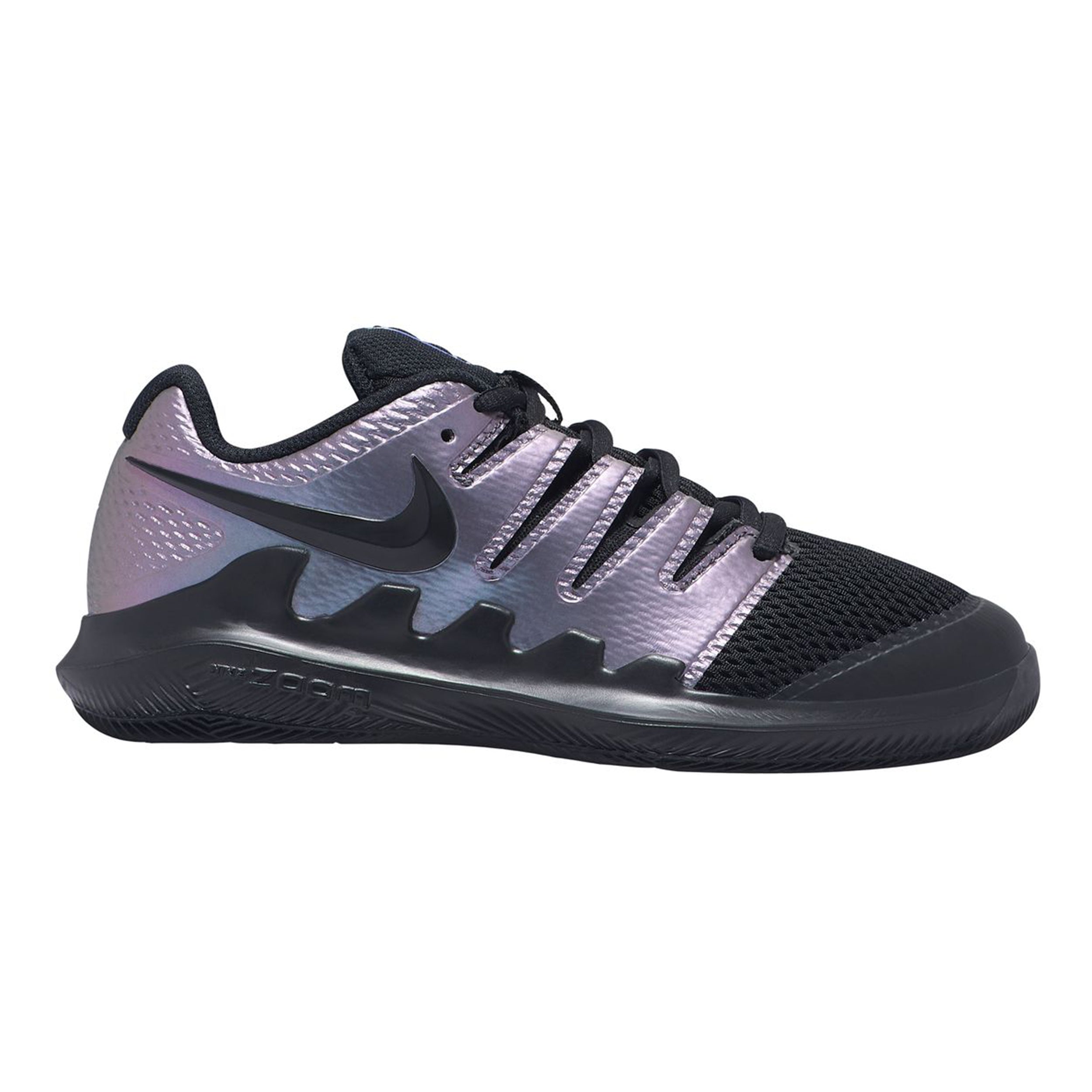 Nike Vapor X Allroundsko Barn - syrén, svart
