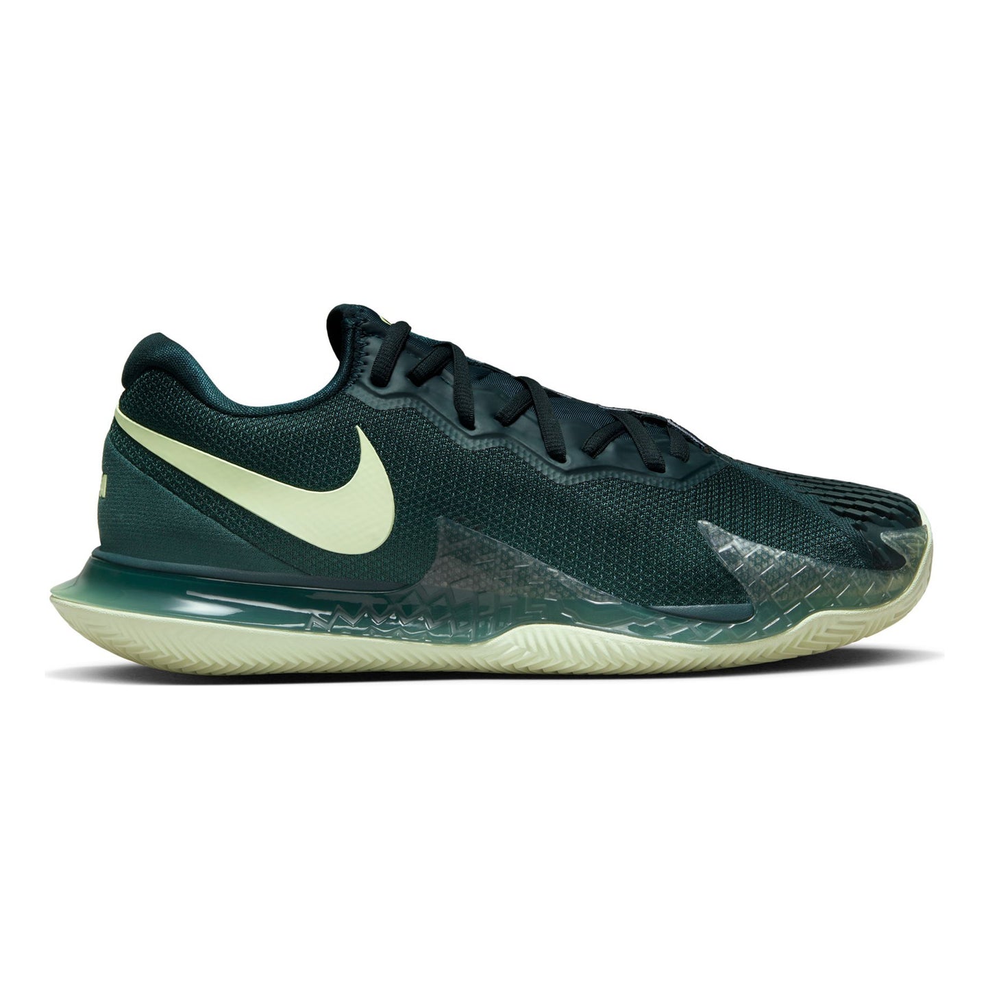 Nike Court Air Zoom Vapor Cage 4 Rafa Sko för grus Herrar - mörkgrön, lime