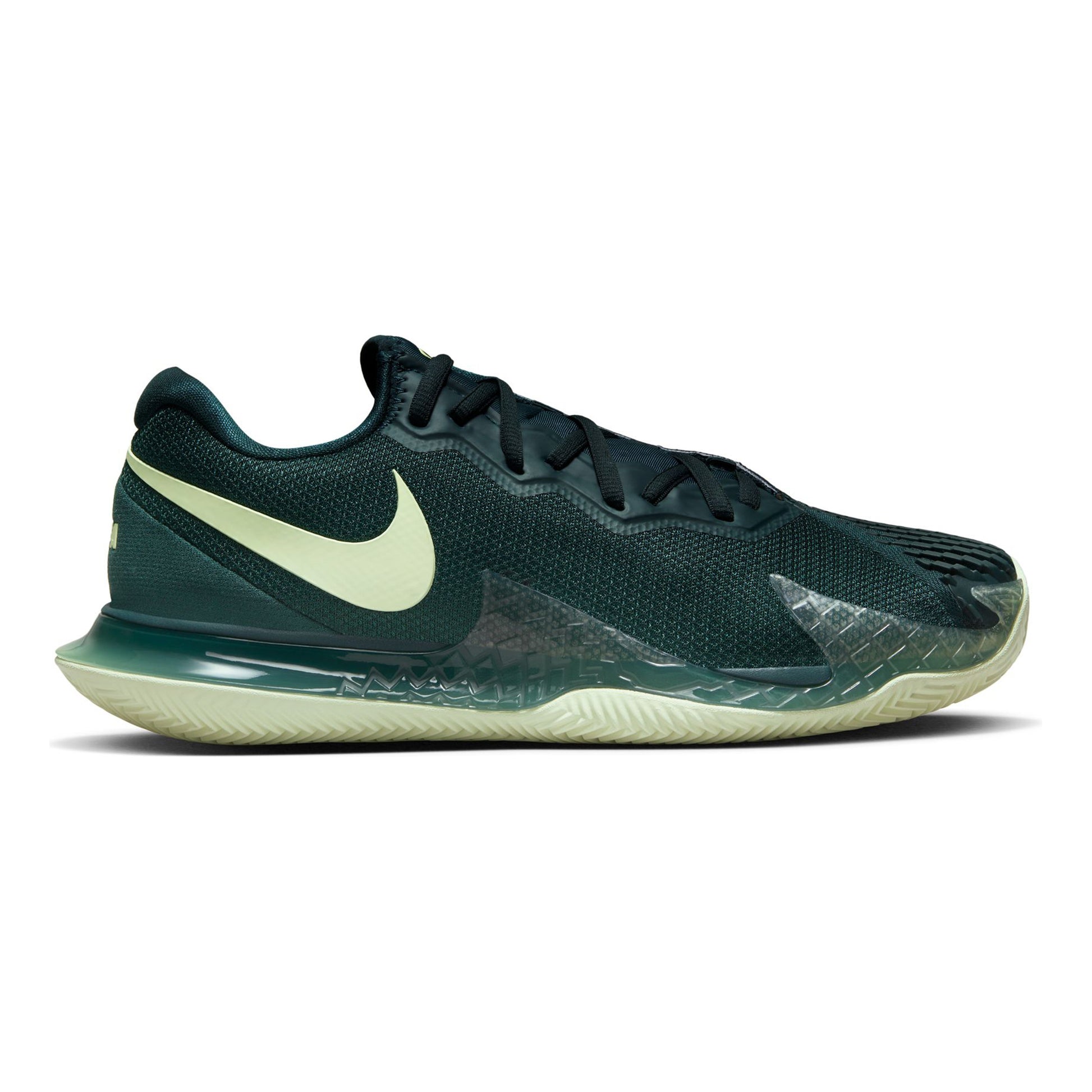 Nike Court Air Zoom Vapor Cage 4 Rafa Sko för grus Herrar - mörkgrön, lime