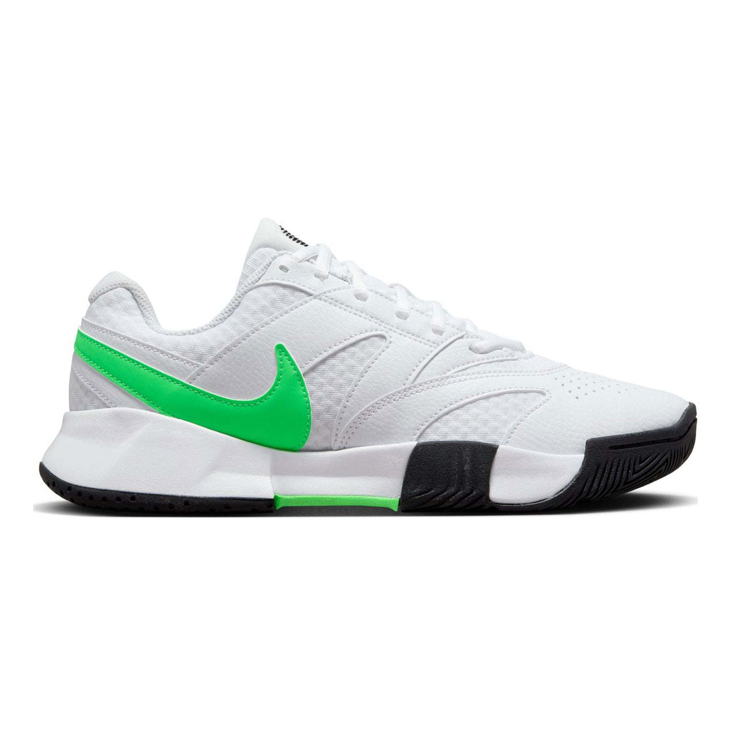 Nike Nike Court Lite 4 Allroundsko Damer-vit, neongrön