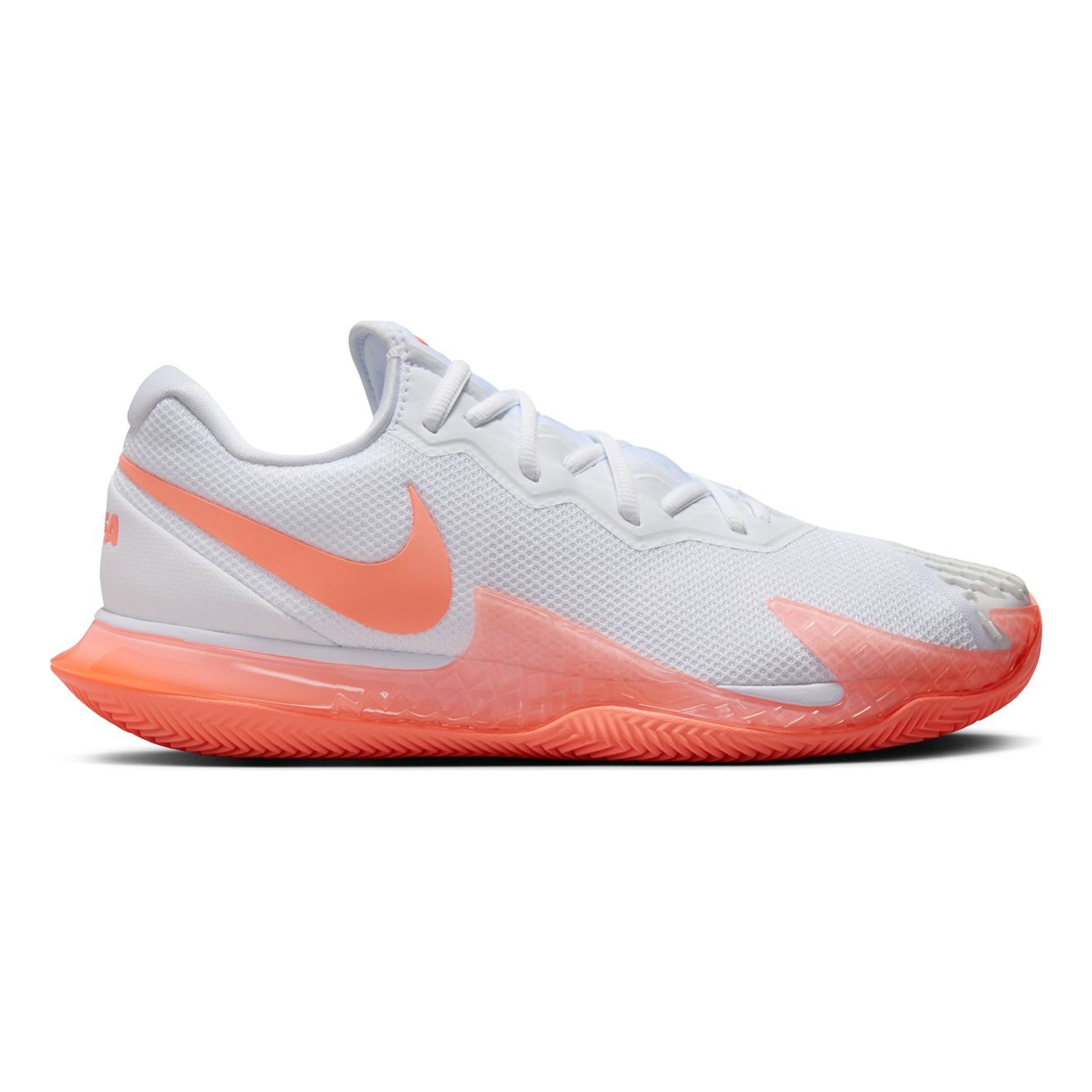 Nike Court Air Zoom Vapor Cage 4 Rafa Sko för grus Herrar - vit, korall