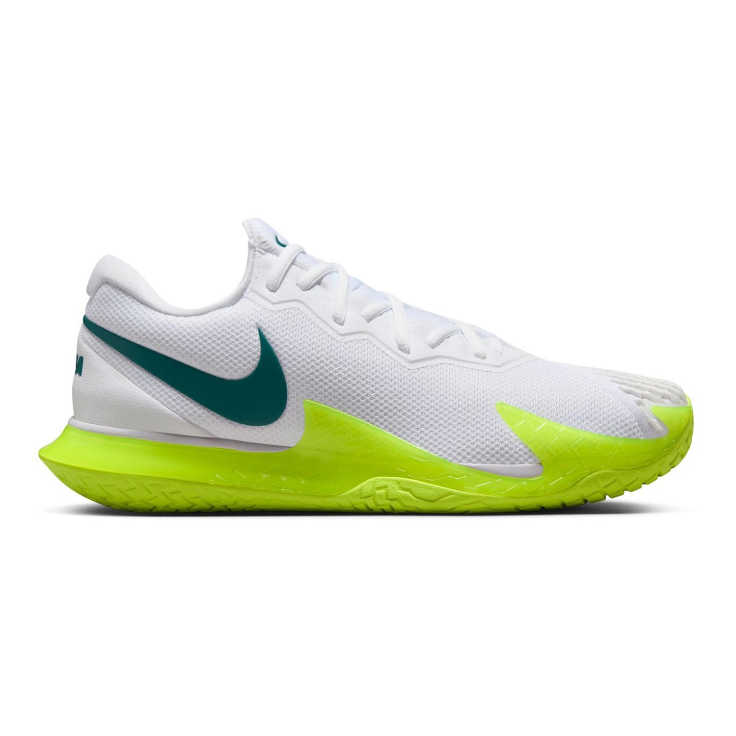 Nike Zoom Vapor Cage 4 Rafa AC Allroundsko Herrar-Vit,Neongul