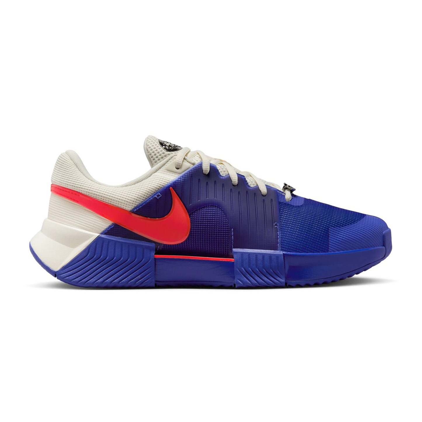 Nike GP Challenge 1 PRM Sko För Grus Herrar-Mörkblå,Creme