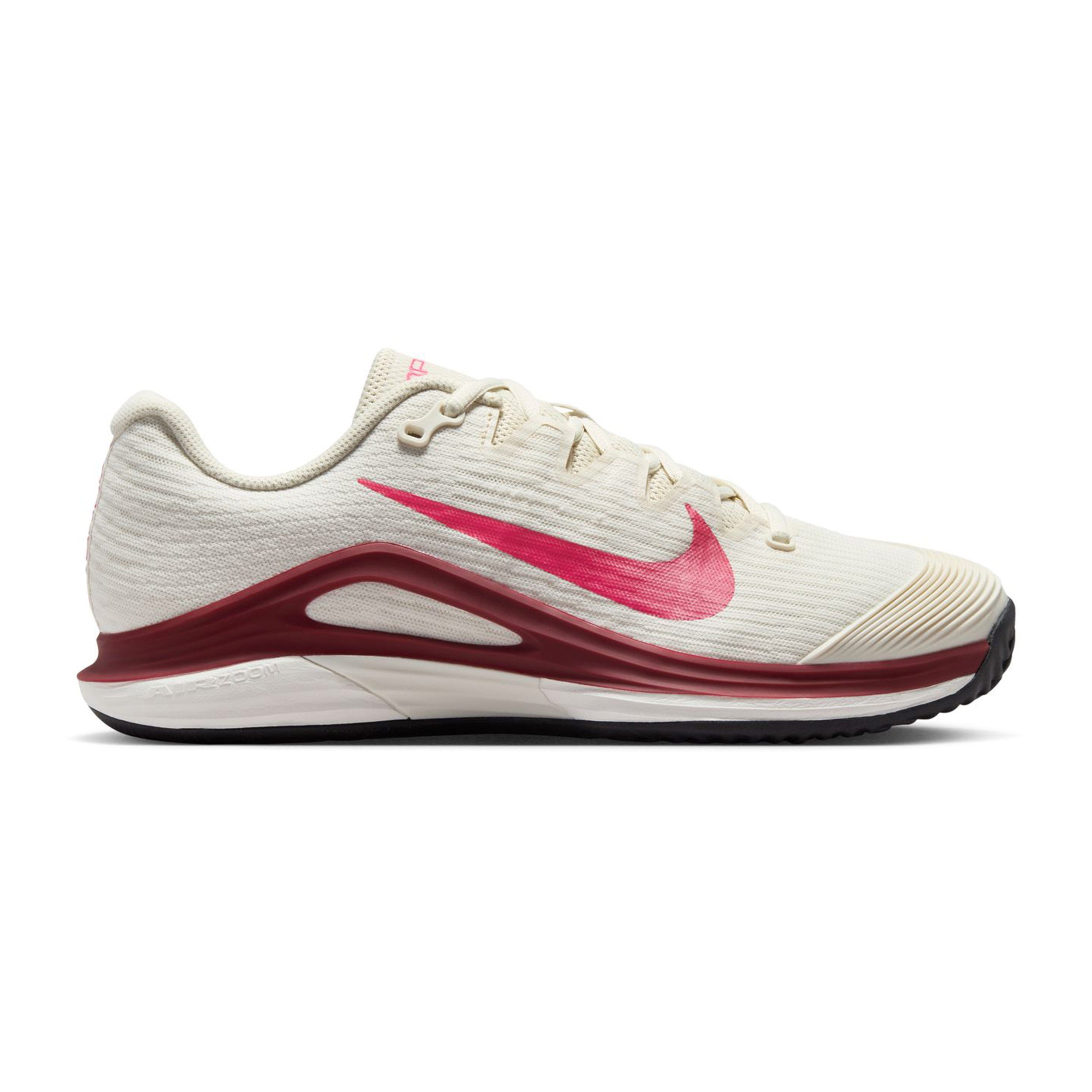 Nike Vapor 12 Sko för grus Damer-creme, röd