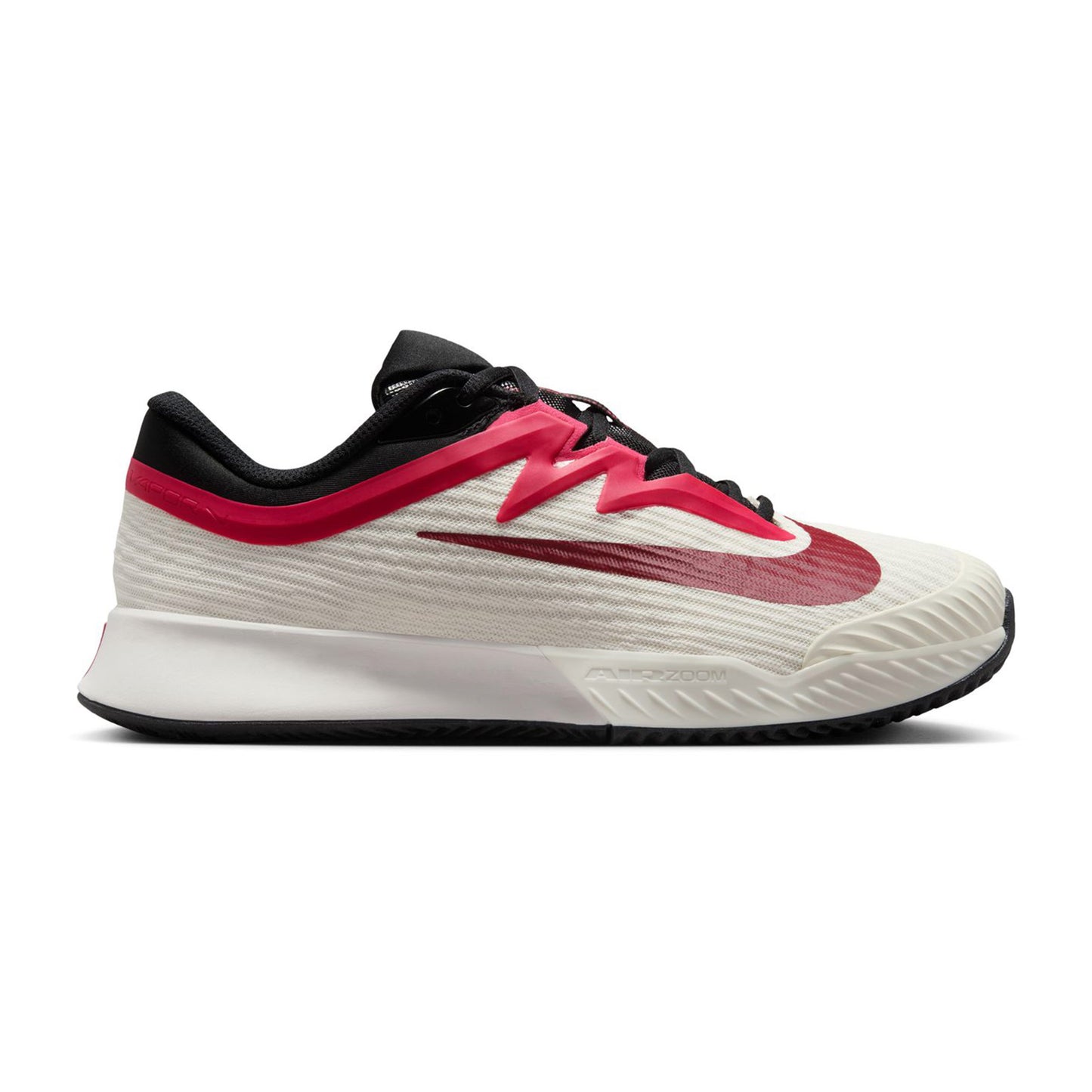 Nike Zoom Vapor Pro 3 Sko för grus Damer-creme, röd