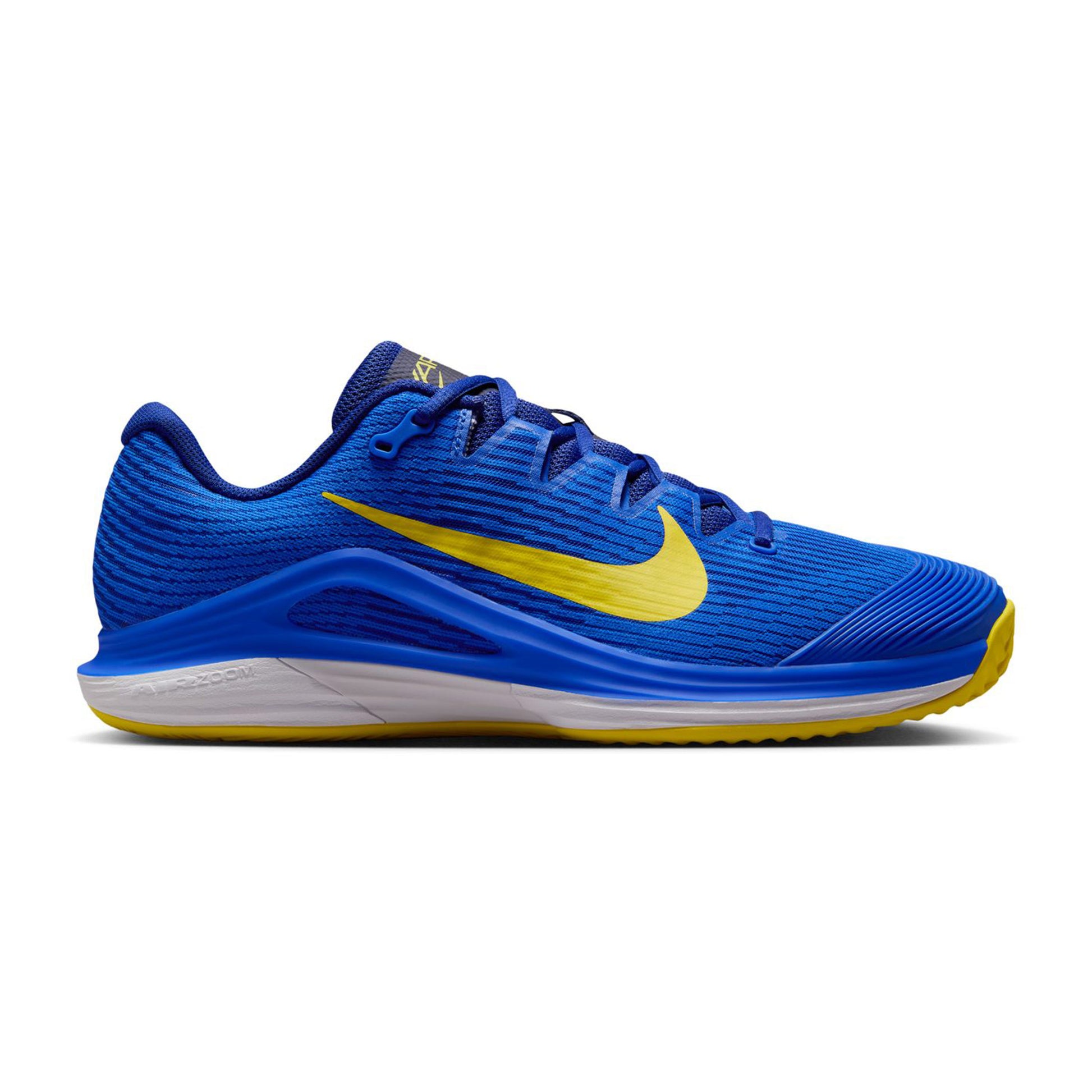 Nike Zoom Vapor 12 Sko för grus Herrar-blå, gul