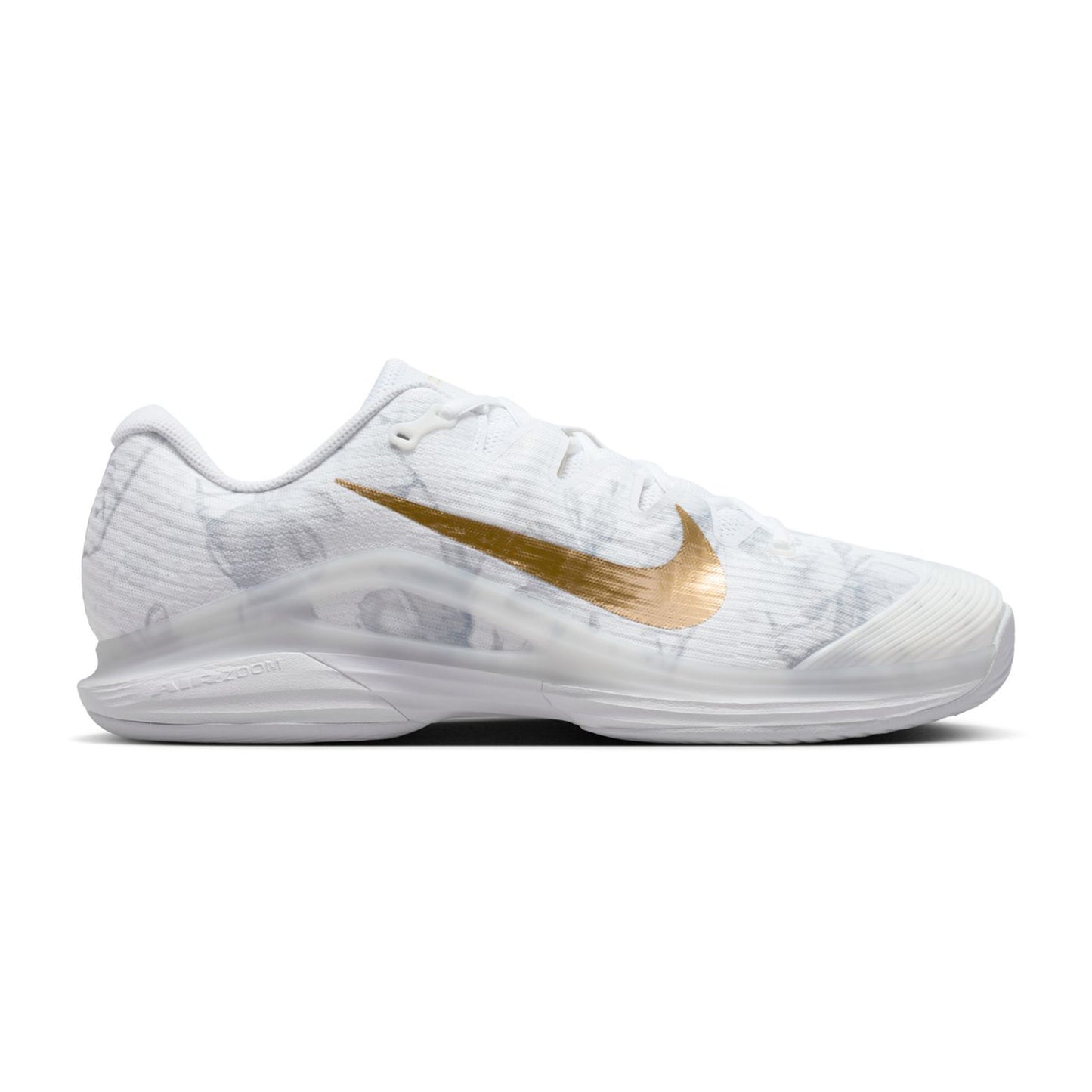 Nike Vapor 12 Magnolia Allroundsko Herrar - vit, guld