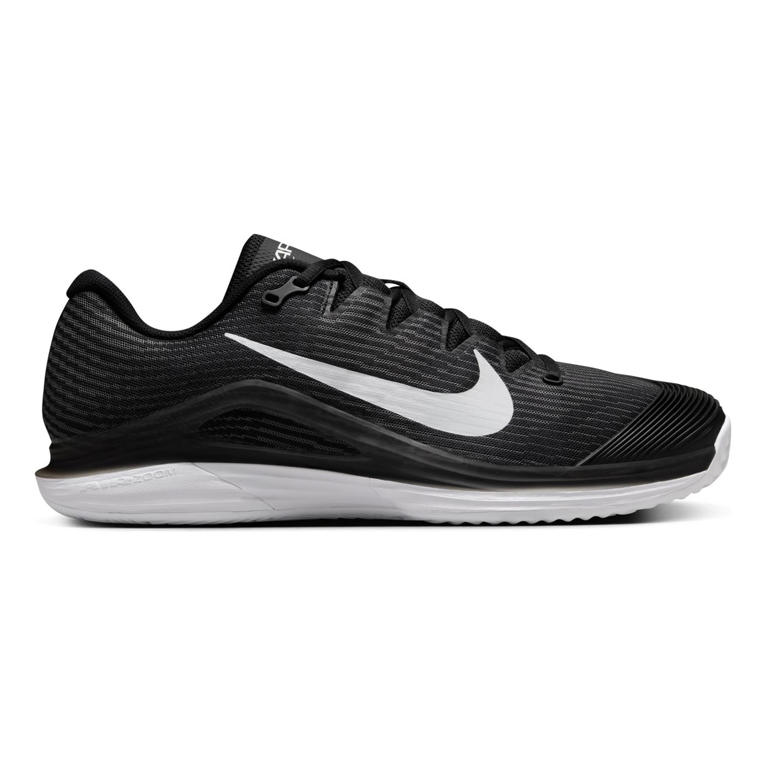 Nike Zoom Vapor 12 Sko för grus Herrar-svart