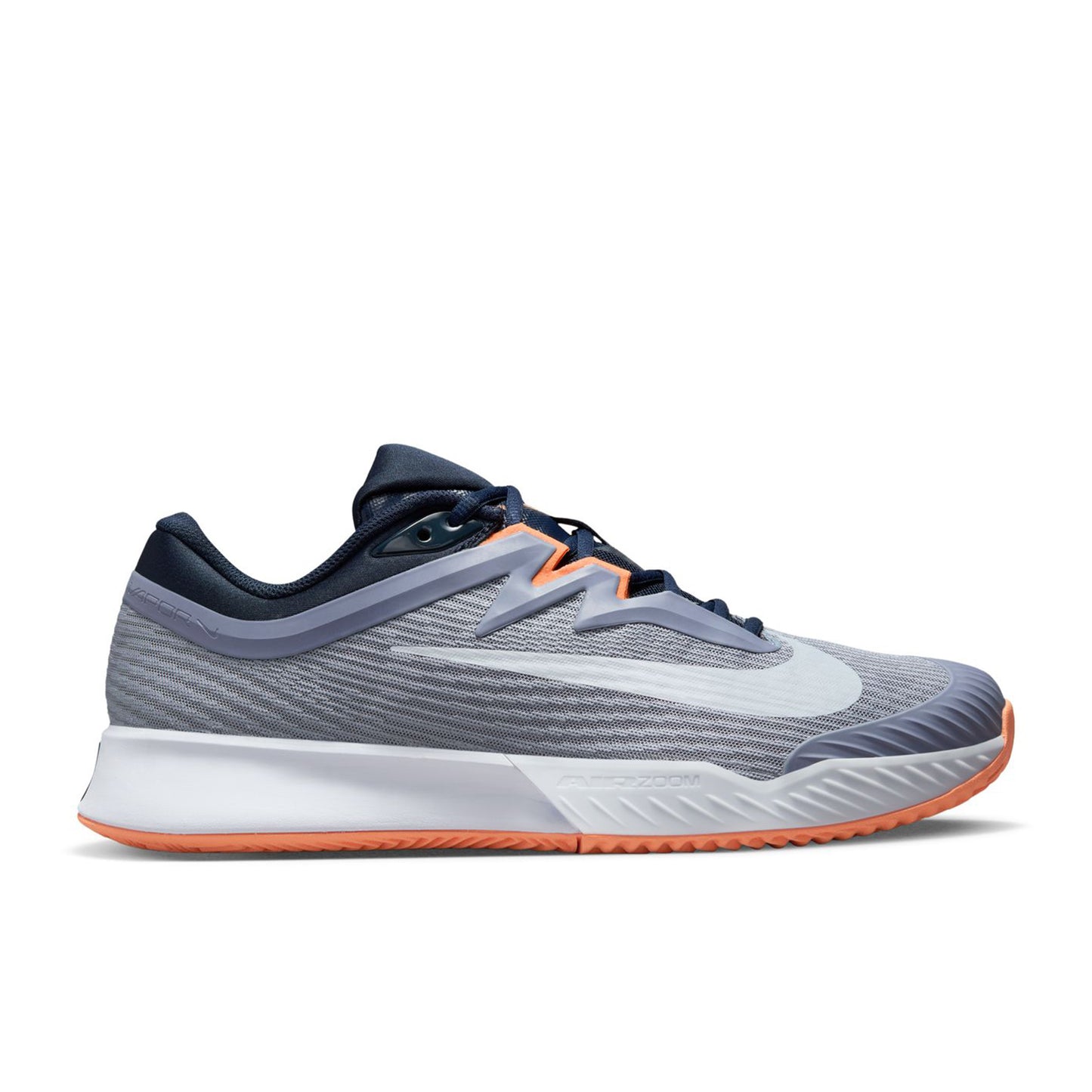 Nike Zoom Vapor Pro 3 Sko för grus Herrar-blågrå, mörkblå