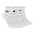 Everyday Cush Ankle Sportstrumpor 3-pack-Vit,Svart