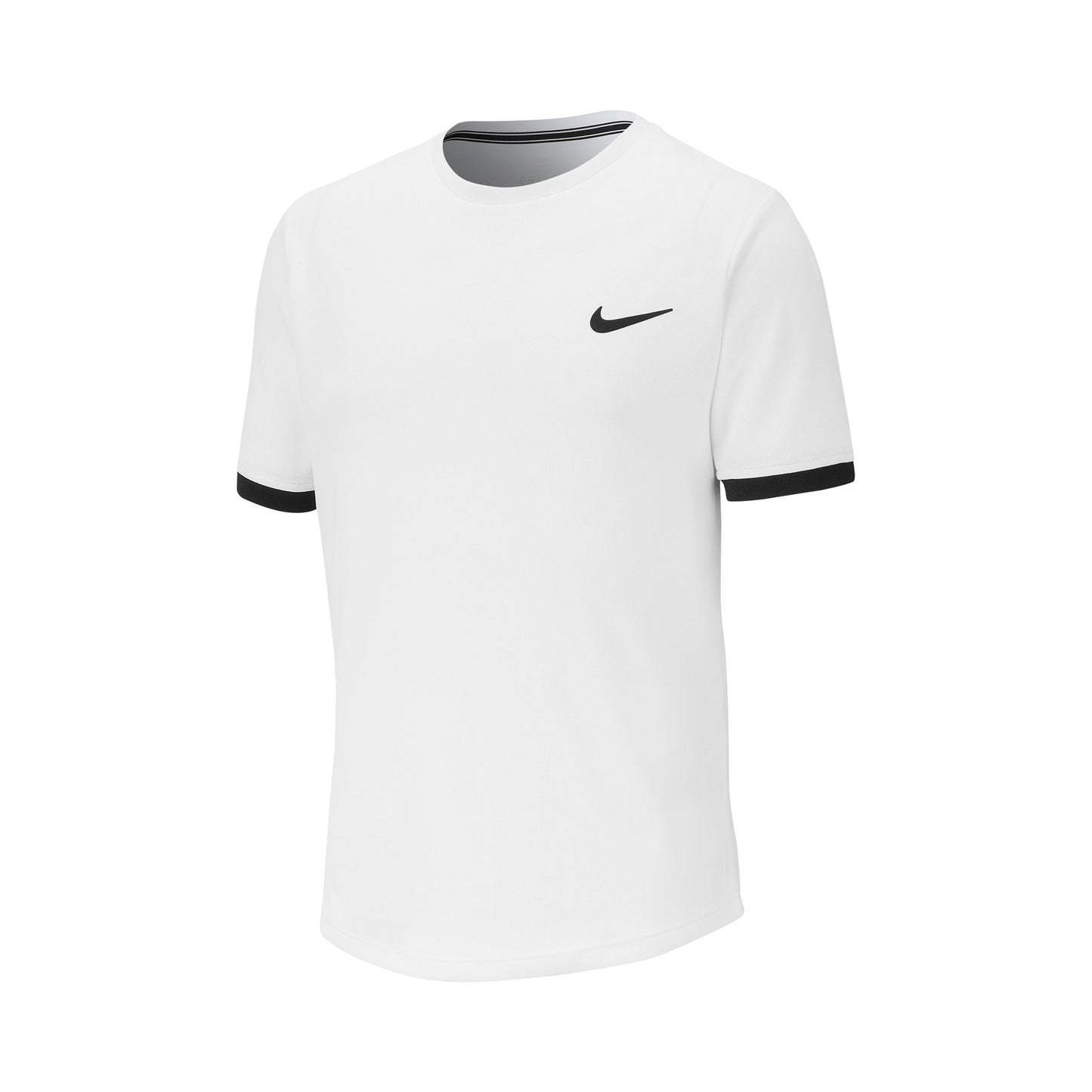 Nike Court Dry T-shirt Pojkar - vit, svart