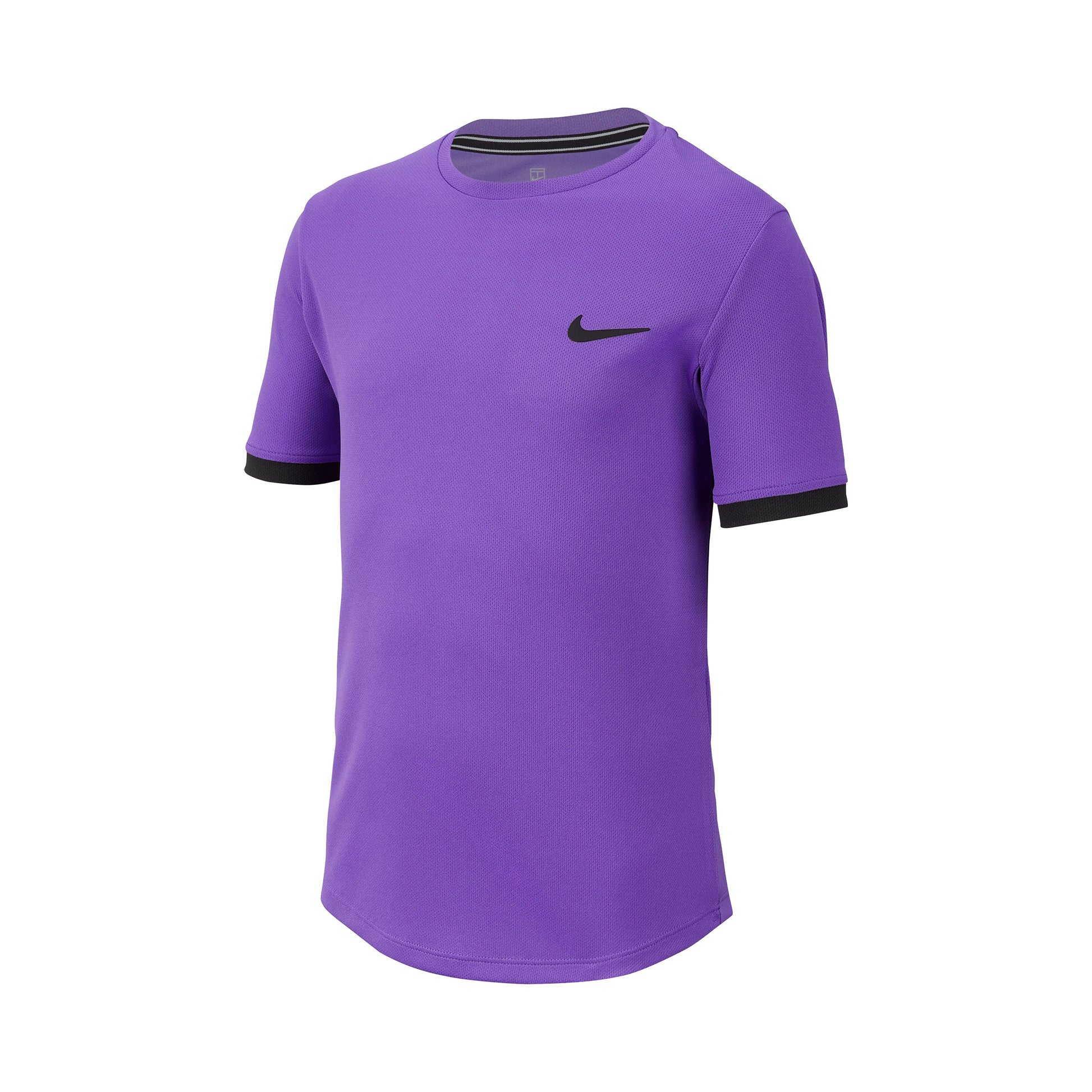 Nike Court Dri-Fit T-shirt Pojkar-Lila,Svart