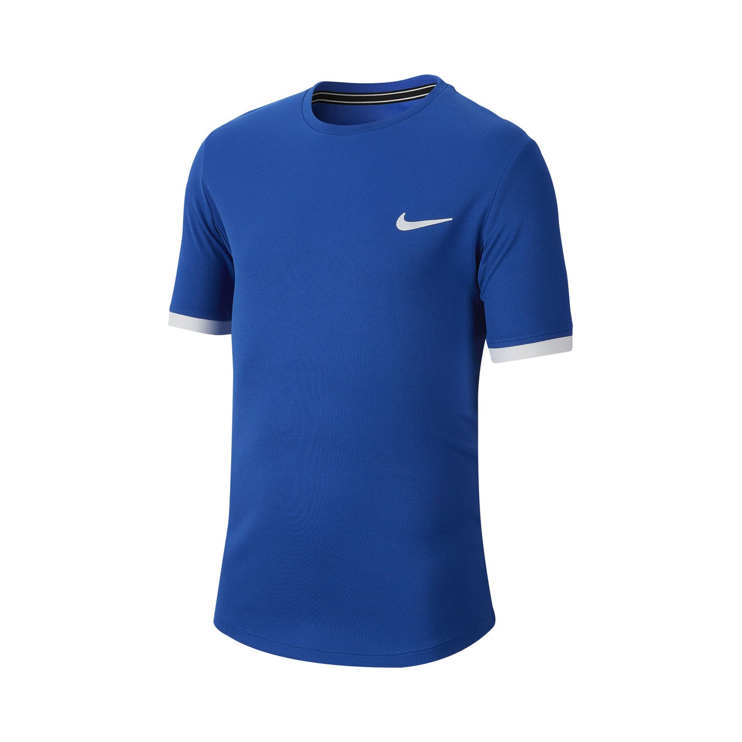 Nike Court Dry T-shirt Pojkar - blå, vit