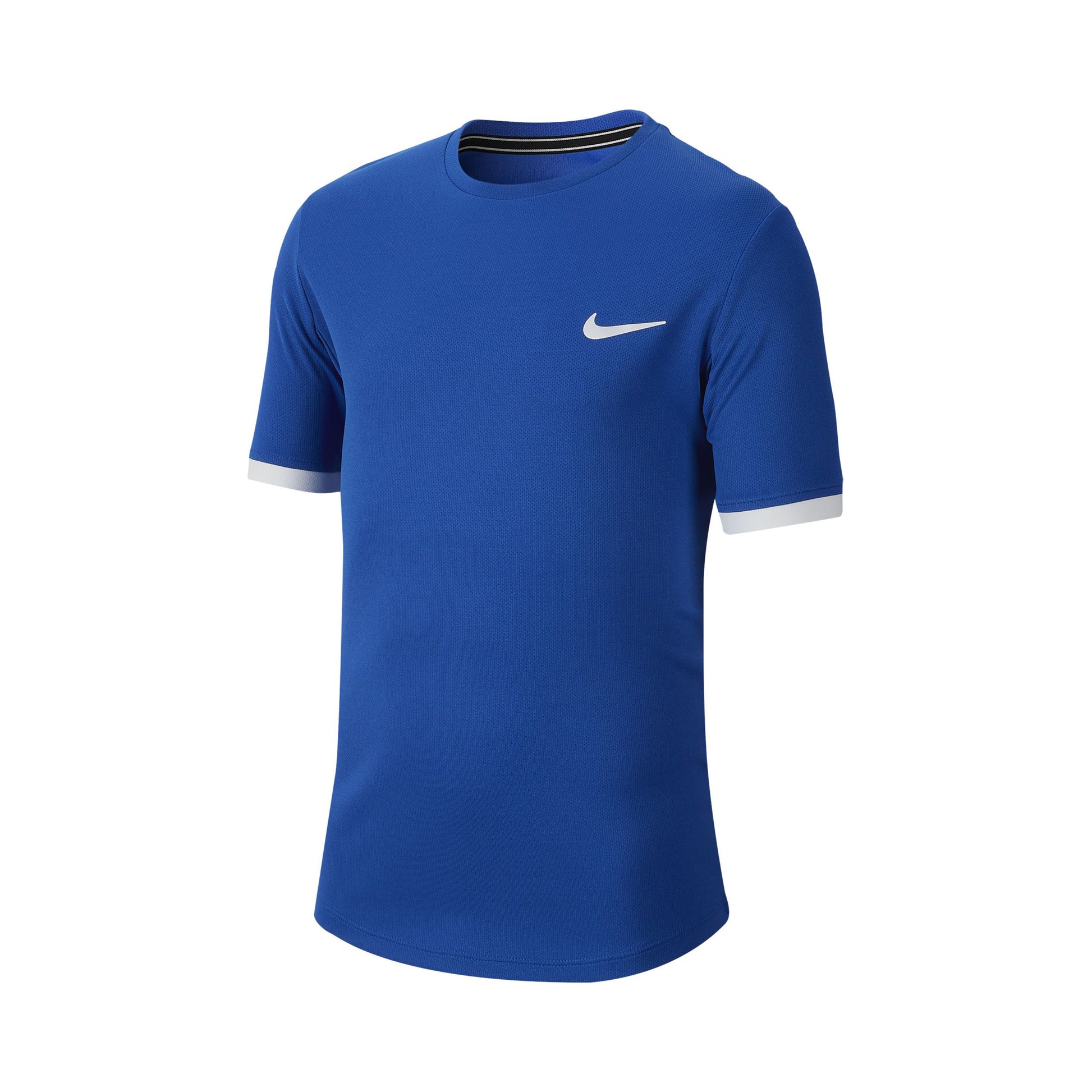 Nike Court Dry T-shirt Pojkar - blå, vit
