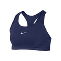 Dri-Fit Swoosh Sport-behå Damer - mörkblå, vit