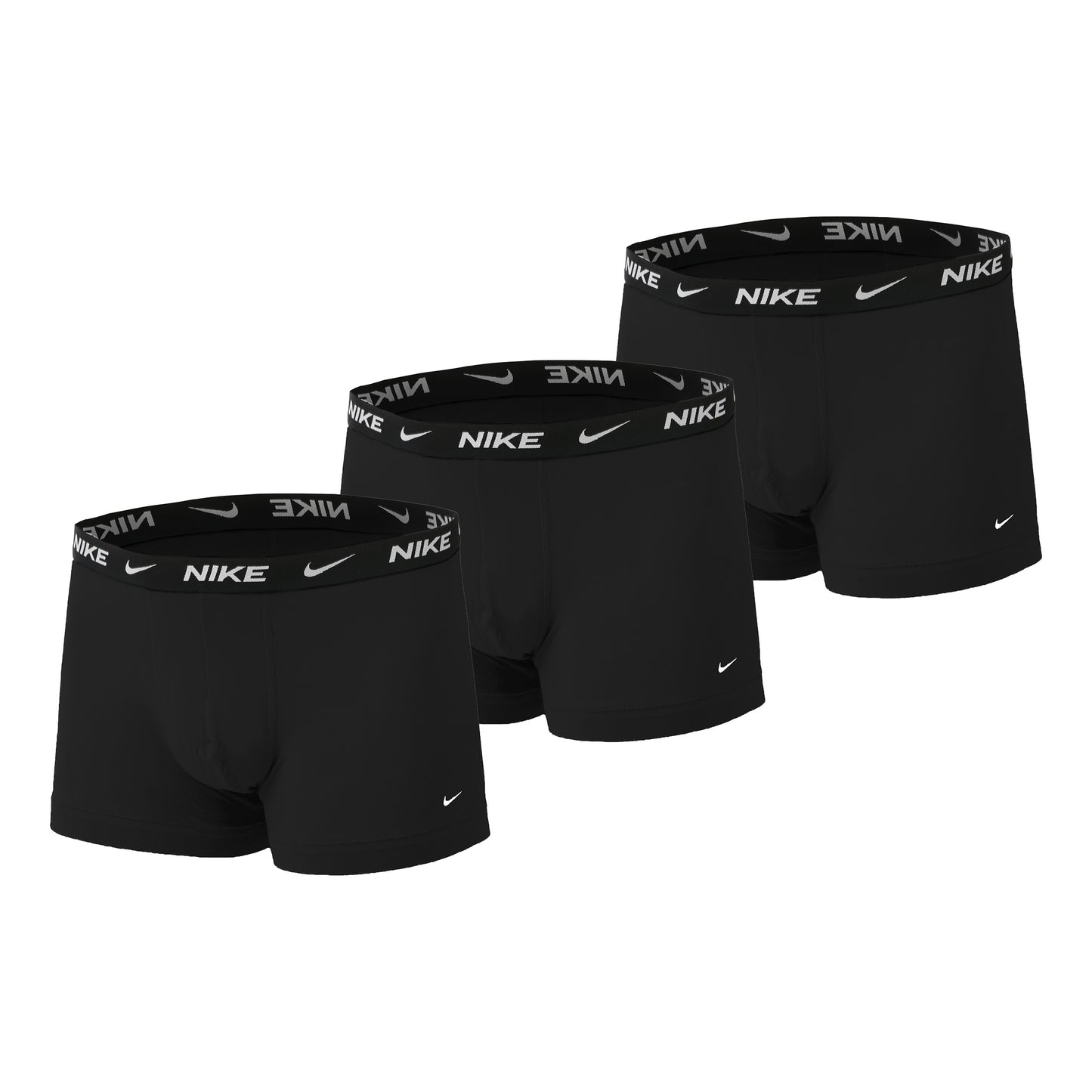 Nike Everyday Cotton Strech Trunk Boxershorts 3-pack Herrar-Svart,Antracit